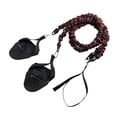 thumbnail image 2 of Banda de resistencia para natación para mujeres y hombres, equipo de entrenamiento profesional de látex. Negro Rojo 60 libras, 2 of 8