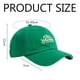 thumbnail image 4 of 1 Uds gorra de pato bordada blanca gorra de béisbol de primavera y otoño para las cuatro estaciones, 4 of 5