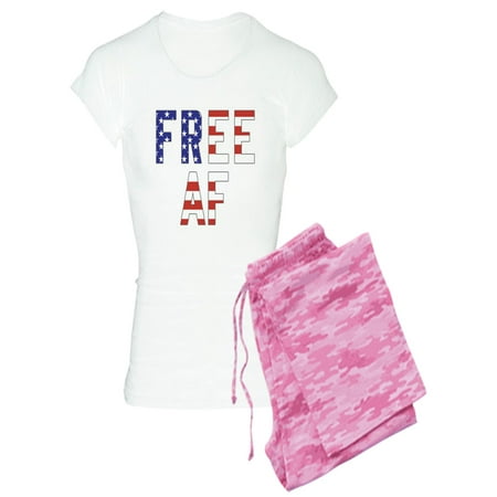 

CafePress - Free AF - Women s Light Pajamas