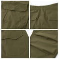thumbnail image 5 of HKYNLAG Men's Tactical Cargo Pants Relaxed Fit Quick Dry Ripstop Waterproof Stretch Outdoor Hiking Pants with Multi Pockets Army Green 5XL, 5 of 8