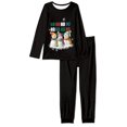 thumbnail image 4 of SCRAWLGOD Snowmen Ho Ho 2 Set Pjs for Women Christmas Pajamas Set Long Sleeve Sleepwear Size XL Crewneck Womens Lounge Sets with Pockets Comfortable Women's Pjs Sets, 4 of 6