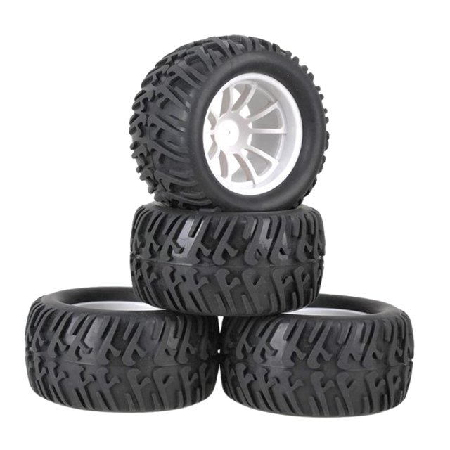 Juego de Llantas Y Neumáticos para HSP 94111 94188 Buggy Monster Trucks co Sunnimix rc ruedas y neumáticos
