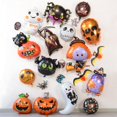 thumbnail image 2 of Globos de aluminio para decoración de Halloween, Globos de murciélago, calabaza, fantasma, Araña, juguetes, suministros para fiestas de Halloween, 2022, 2 of 4