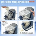 thumbnail image 2 of Pasta Maker VEVOR 150W 8 Shapes 4 Modes 500g Flour, 2 of 9