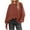 Brown, variant on Women Oversized Sweaters Batwing Long Sleeve Crewneck Sweater Casual Loose Knit Pullover Top Fashion Fall Outfits