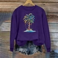 thumbnail image 2 of Buigttklop Christmas Sweatshirts for Women Cute Christmas Tree Graphic Sweatshirt Merry Christmas Shirts Xmas Holiday Pullover Tops, 2 of 4