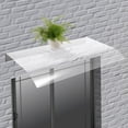 thumbnail image 2 of For Front Door/porch Patio Roof Clear Thicken Awning Canopy Rain Snow Protection, 2 of 10