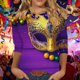 thumbnail image 1 of RKSTN Mardi Gras 3/4 Length Sleeve Womens Tops Oversized Crewneck Carnival Graphic Printed Three Quarter Sleeve T Shirt Women Casual Round Neck Funny Tuesday Carnival Party Loose Short Sleeve Shirt, 1 of 6