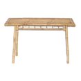 thumbnail image 1 of Bamboo Bamboo Table Rectangulaire Écologique Design à Treillis, Naturel, 1 of 1