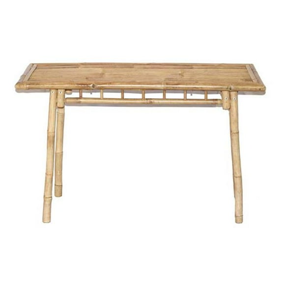 Bamboo 5862 Bamboo Table Rectangulaire Knock Down- 46,5 x 18 x 29 Po.