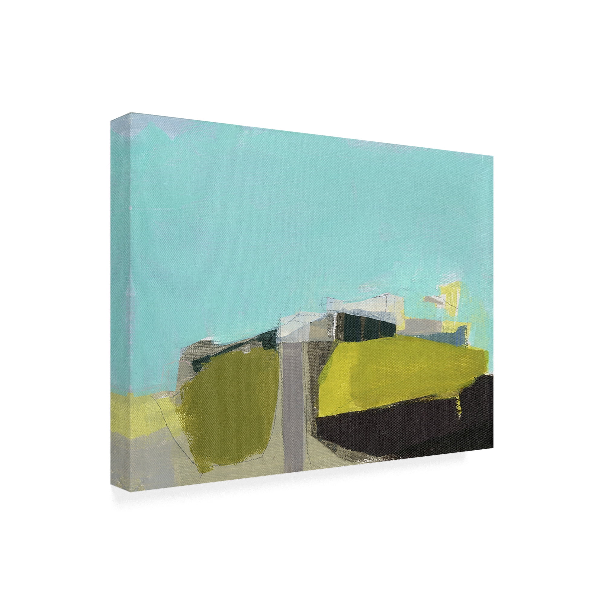 Trademark Fine Art 'East End Hill' Canvas Art by Amanda Hawkin