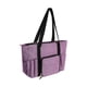 thumbnail image 3 of Bolsa de crochet, organizador de hilo, bolsa para agujas de tejer, suministros para crochet, bolsa de tela Oxford 600D vacía, bolsa de almacenamiento violeta, 3 of 9
