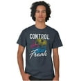thumbnail image 5 of Control Freak Nerd Video Gaming Gamer Men's Graphic T Shirt Tees Brisco Brands X, 5 of 6