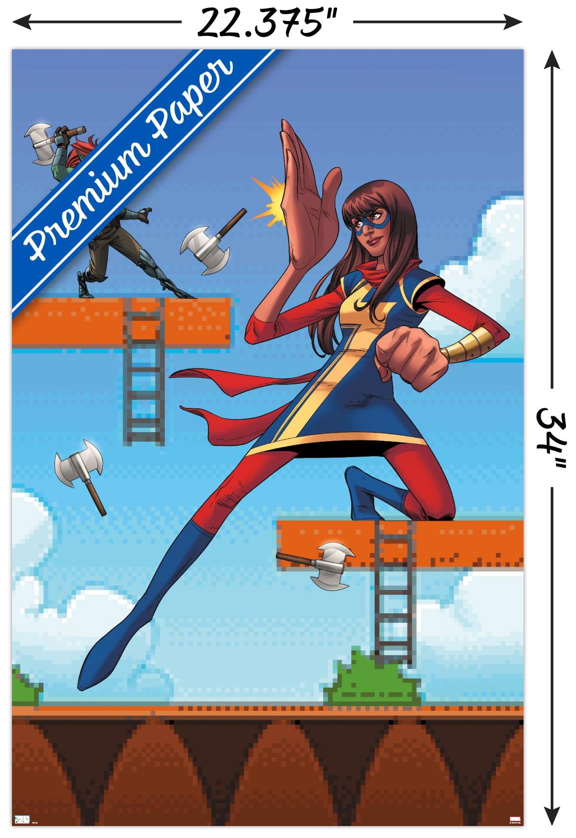 Marvel Comics - Ms. Marvel - Ms. Marvel #15 Wall Poster, 22.375" x 34"
