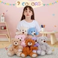 thumbnail image 4 of MorisMos 7 Packs Teddy Bears 14'' Bulk Stuffed Animals Plush Bear 7 Colors, 4 of 8