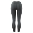thumbnail image 3 of Ramiter Leggings with Pockets for Women High Waisted Leggings for Women Workout Leggings with Inner Pocket Yoga Pants for Women L,Dark Gray, 3 of 4