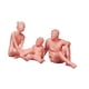 thumbnail image 3 of Familia de 3 figuras, miniaturas, colecciones decorativas, estatuas de padres e hijos. Estilo D, 3 of 9