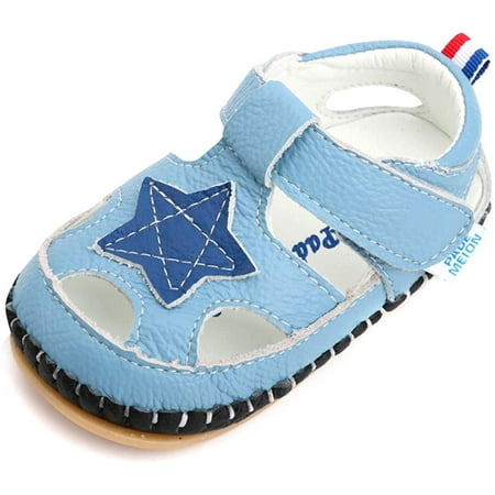 

Girl s Genuine Leather Sandals Closed-toe Princess Dress Sandal Shoes