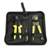 "4 In 1 Multi Tool Kit Wire Ratchet Crimpers Engineering Ratchet Terminal Crimping Plier Crimper With Storage Bag"