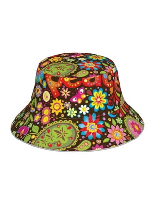 D-GROEE Bucket Hat Bulk for Women Men Multicolor Sun Hat Packable Faux  Leather Double-sided Fishing Hats Travel Hat Summer Bucket Hat