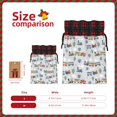 thumbnail image 3 of Gaeub Trains And Cactuse Print Christmas Gift Bag with Drawstrings,Drawstring Gift Bag for Xmas,Christmas Linen Bag,Gift Wrapping Bags for Presents Party -Black, 3 of 8