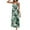 Green summer dresses for women, variant on Wycnly Summer Dresses for Women Beach Boho Vintage Floral Elastic Waist Spaghetti Strap Long Dresses 2025 Sleeveless V-Neck Ethnic Style Print Maxi Formal Dress White s