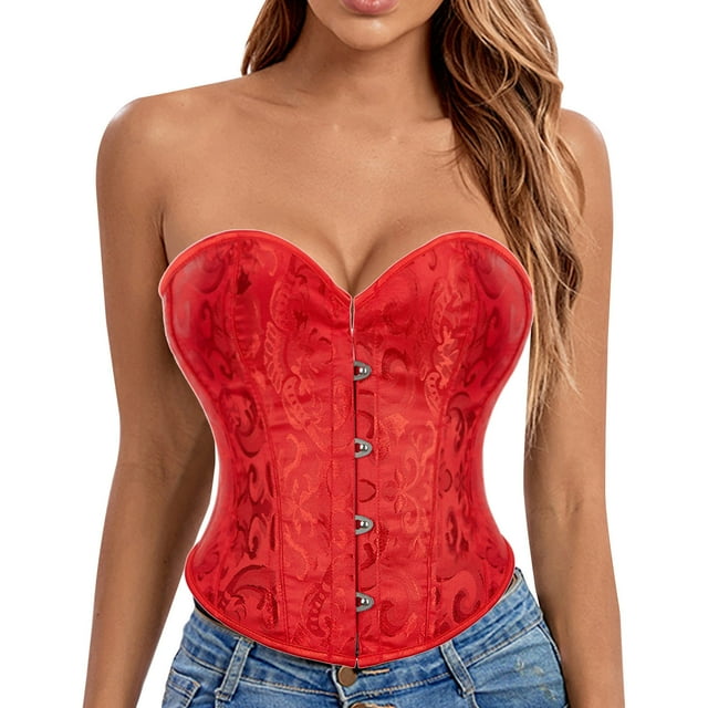 PEASKJP Shorty Gainant pour Femmes, String Sculptant Sans Couture, Rouge 2TG