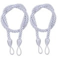 thumbnail image 2 of Living Room Curtains for Windows 2Pcs Ropes Tie Backs for Window Curtain Cord Buckle Tiebacks Tie Backs Window Curtains for Living Room Window Curtains Living Room, 2 of 2