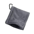 thumbnail image 1 of Toalla de limpieza de pelotas de Golf duradera con hebilla colgante, limpiador de pelotas de Golf Unisex, toalla de tela para deportes al aire libre Gris Sunnimix Limpieza de pelotas de golf, 1 of 8