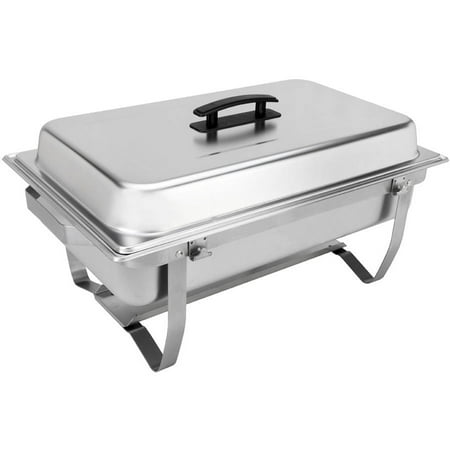 Sterno Products 70153 Foldable Frame Buffet Chafer Set, 8-Quart