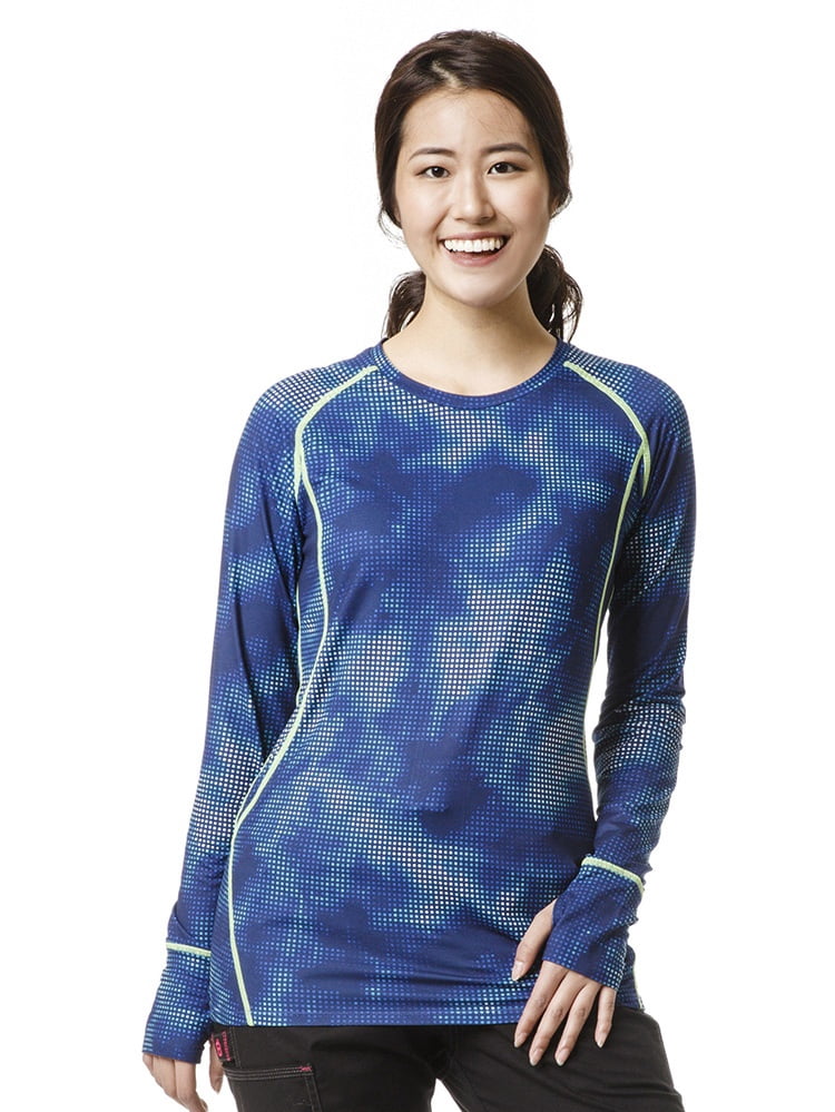 WonderWink 'FFX Sport' Sporty Printed 