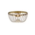 thumbnail image 1 of Elegant Lighting Kylie 14 inch Support Encastré en Laiton, 1 of 2