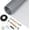 Gray, variant on Window Screen Repair Kit - 59" x 106" Screen Door Replacement Fiberglass Screen Mesh with All Screen Tools for Sliding Door and Patio Screen Door Replacement,