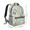 thumbnail image 2 of Disketp Vintage Utensils Mochila Estampada para Hombre y Mujer – Mochila Ligera Clásica con Múltiples Bolsillos para Universidad, Trabajo y Viajes-One Size, 2 of 5