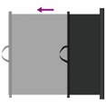 thumbnail image 3 of vidaXL Retractable Pet Gate Black 117.5x125 cm, 3 of 5