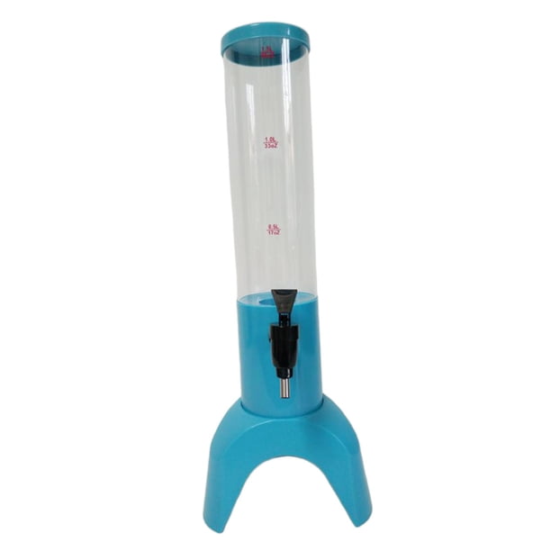 Dispensador de bebidas con grifo integrado y duradero de 1,5 l/51 oz. Azul