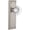 Nickel, variant on Grandeur Bordeaux Privacy Door Knob with Fifth Avenue Rosette