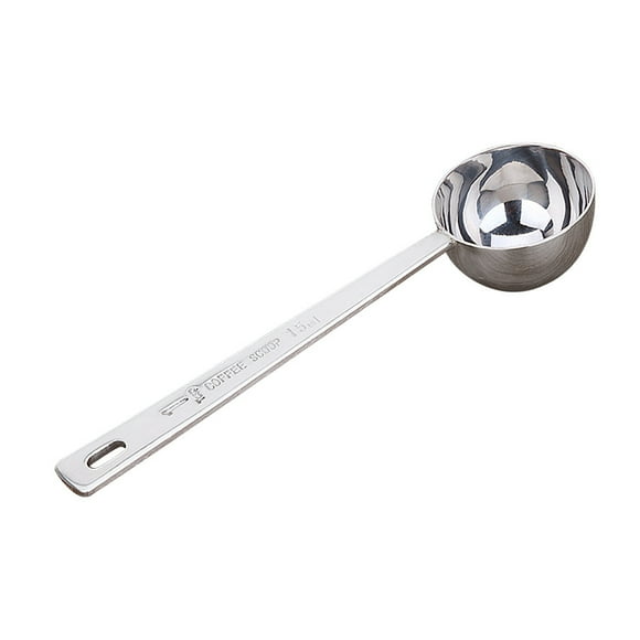 Openpig Coffee Scoops, Stainless Steel Coffee Spoons Tablespoon Long Handle Measuring tablespoon Fits Coffee Container for Ground Coffee, Milk