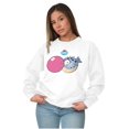 thumbnail image 5 of Original Dubble Bubble Logo Vintage Women Crewneck Sweatshirt Brisco Brands M, 5 of 6