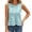 Blue, variant on Elegant Knit Tank Top for Arrival Seamless Patterned Vest With Versatile Solid Color Shirts for Women Tall Shirt for Juniors Mod Bod Tops