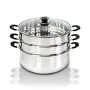 30 CM Stainless Steel 3 Tier Steamer Pot
