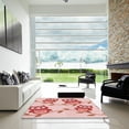 thumbnail image 6 of Ahgly Company Indoor Rectangle Patterned Shocking Orange Area Rugs, 7' x 9', 6 of 6