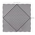 thumbnail image 4 of EasyTile 12 Pack Interlocking PVC Garage & Patio Flooring w/ Drainage, 18x18 Inches, Gray, 4 of 4
