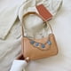 thumbnail image 1 of Bolso de hombro para mujer y niña Hugo bolso informal PU para fiesta monedero de paja, 1 of 8