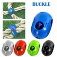 thumbnail image 1 of Trayknick 5Pcs Kids Climbing Rope Net Plastic Buckle Connector Outdoor Swing Accessories Random Color 16mm, 1 of 10