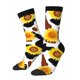 thumbnail image 1 of Balery Sunflower Cow Calcetas Largas con Estampado para Hombre y Mujer – Suaves y Transpirables, Talla Única (US 5-11), 1 of 6