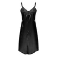 thumbnail image 2 of Sxiwei Men's Sleep Dress Adjustable Spaghetti Straps Camisole Pajamas Black L, 2 of 5