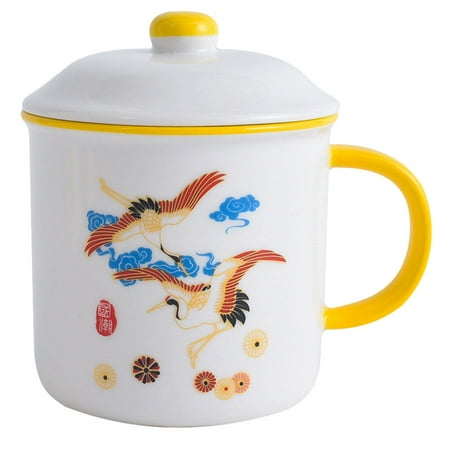 

1 Set Chinese Style Enamel Cup Wedding Cups Water Cups Wedding Gift for Decor