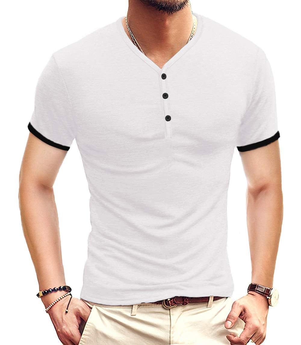 Long Sleeve Performance 3 Button Henley 