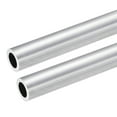 thumbnail image 5 of Uxcell Aluminum Round Tube Seamless Straight Tubing 24mm OD 16mm Inner Dia 300mm Length 6063 2 Pack, 5 of 5